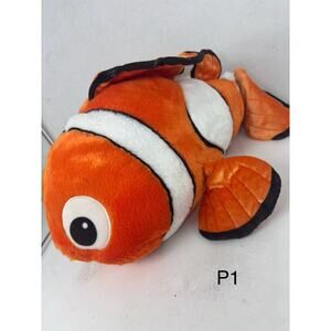 The Disney Store Finding Nemo 16” Plush Fish Orange Clownfish